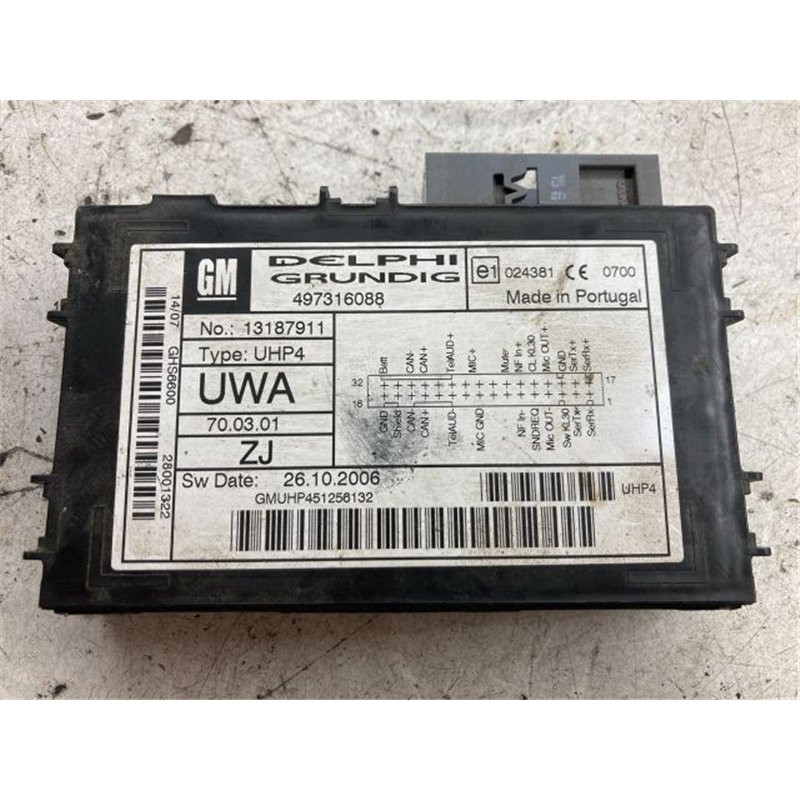 OPEL ZAFIRA B Bluetooth Elektronika