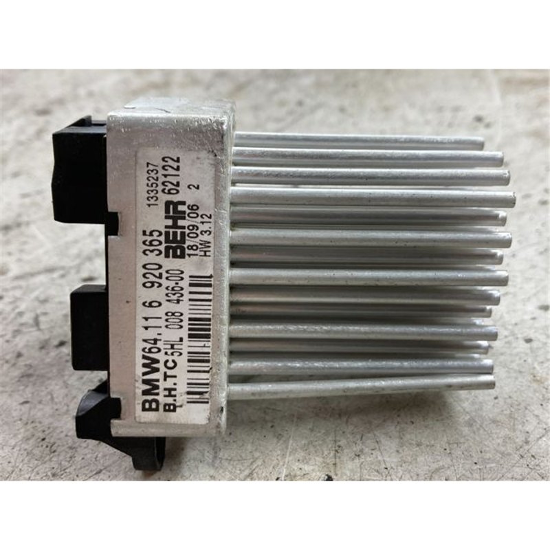 BMW 3 E46 Előtét Ellenállás Fűtőmotor