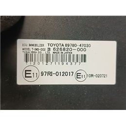 TOYOTA PRIUS Immobilizer Elektronika