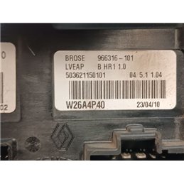 RENAULT MEGANE III Bal első Ablakemelő Motor