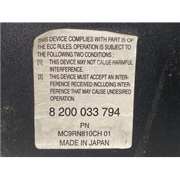 RENAULT LAGUNA II CD / DVD Tár