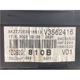 SKODA OCTAVIA II Kilométeróra