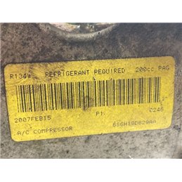 FORD FIESTA V Klímakompresszor