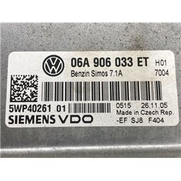 VW TOURAN Motorvezérlő