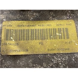 FORD FIESTA V Klímakompresszor