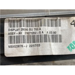 NISSAN ALMERA II Multifunkciós Kijelző