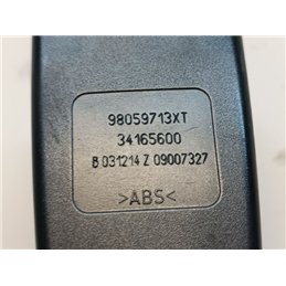 CITROËN C4 CACTUS Bal hátsó Biztonsági Öv Csat