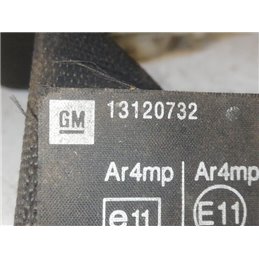 OPEL ZAFIRA A Jobb hátsó Biztonsági Öv