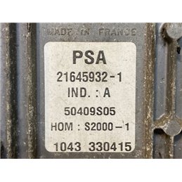 CITROËN XSARA PICASSO Motorvezérlő