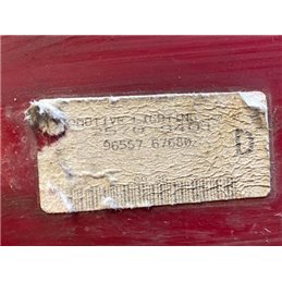 PEUGEOT 307 Jobb Hátsó Lámpa