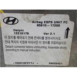 HYUNDAI MATRIX Légzsák Elektronika