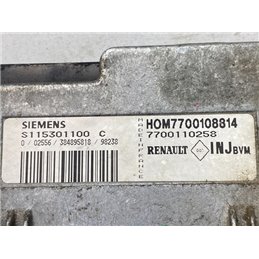 RENAULT CLIO II Motorvezérlő