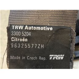 CITROËN C5 Bal hátsó Biztonsági Öv
