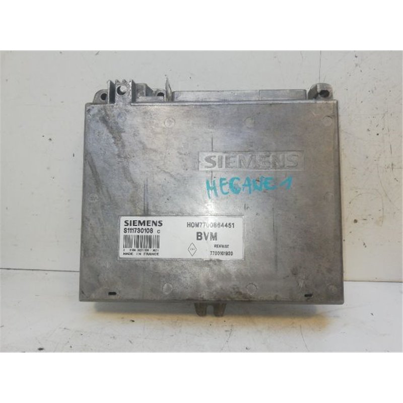 RENAULT MEGANE I Motorvezérlő