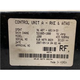 DAEWOO LACETTI Komfort Elektronika