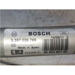 PEUGEOT 207 Első Ablaktörlő Szerkezet Motorral