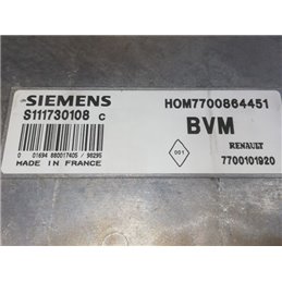 RENAULT MEGANE I Motorvezérlő