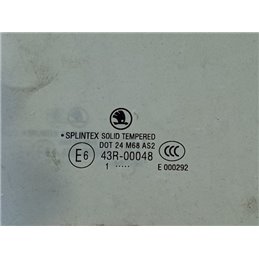 SKODA OCTAVIA II Jobb hátsó Ablak