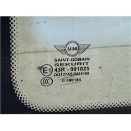 MINI HATCHBACK Bal hátsó Ablak