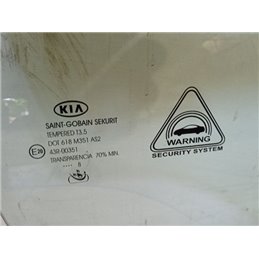 KIA PRO Jobb első Ablak
