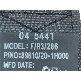 KIA PRO Jobb hátsó Biztonsági Öv