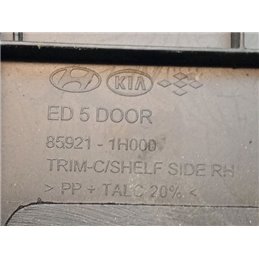 KIA CEED Jobb Kalaptartó Tartó Konzol