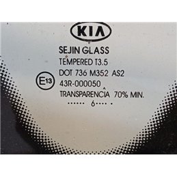 KIA CEED Bal C Oszlop Oldalablak Üveg