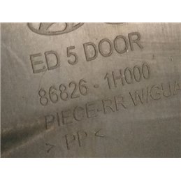 KIA CEED Jobb hátsó Dobbetét (Kerékjárati, Műanyag)