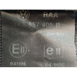VW JETTA Bal hátsó Biztonsági Öv