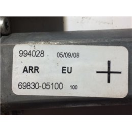 TOYOTA AVENSIS T25 Jobb hátsó Ablakemelő Motor