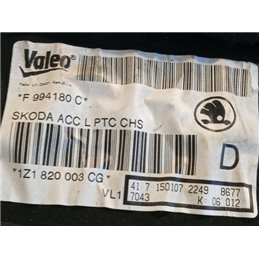 SKODA OCTAVIA II Fűtés Box