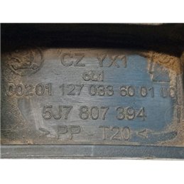 SKODA ROOMSTER Jobb hátsó Oldal Lökhárító Tartó (Műanyag)