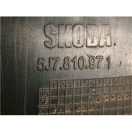 SKODA ROOMSTER Bal hátsó Dobbetét (Kerékjárati, Műanyag)