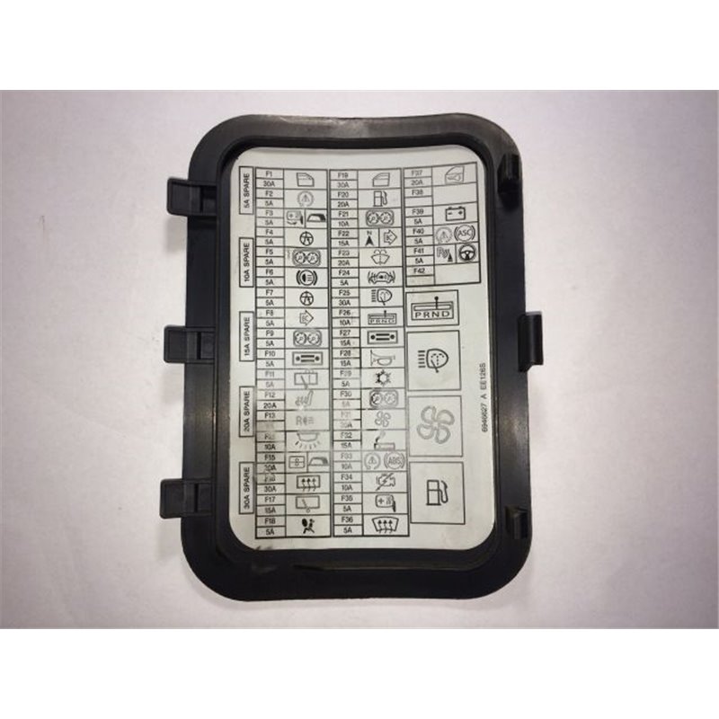 MINI HATCHBACK Biztosítéktábla Fedél