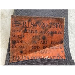 SUZUKI WAGON R PLUS Jobb első Biztonsági Öv