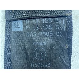 OPEL ASTRA H Jobb hátsó Biztonsági Öv