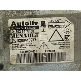 RENAULT LAGUNA II Légzsák Elektronika