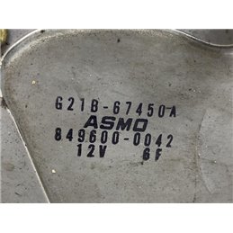 MAZDA 6 Hátsó Ablaktörlő Motor