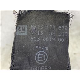 OPEL ZAFIRA B Jobb hátsó Biztonsági Öv