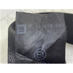 OPEL ZAFIRA B Jobb hátsó Biztonsági Öv