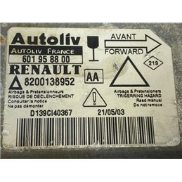 RENAULT LAGUNA II Légzsák Elektronika