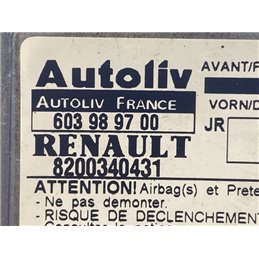RENAULT SCÉNIC II Légzsák Elektronika