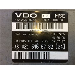 MERCEDES-BENZ C-CLASS Motorvezérlő