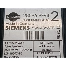 NISSAN ALMERA I Immobilizer Elektronika