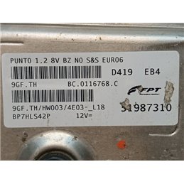 FIAT PUNTO EVO Immobilizer Elektronika