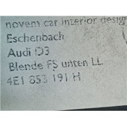 AUDI A8 Bal Műszerfal Díszléc
