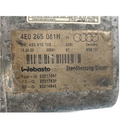 AUDI A8 Állófűtés (Részeivel)