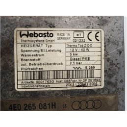 AUDI A8 Állófűtés (Részeivel)