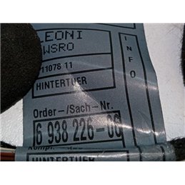 BMW 3 E91 Jobb hátsó Ajtó Kábelköteg