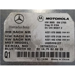 MERCEDES-BENZ S-CLASS Bluetooth Elektronika